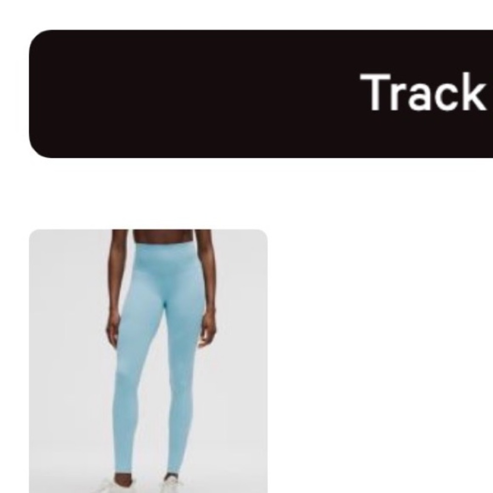 lululemon athletica women Teal Blue wunder train HR tight 28 inch